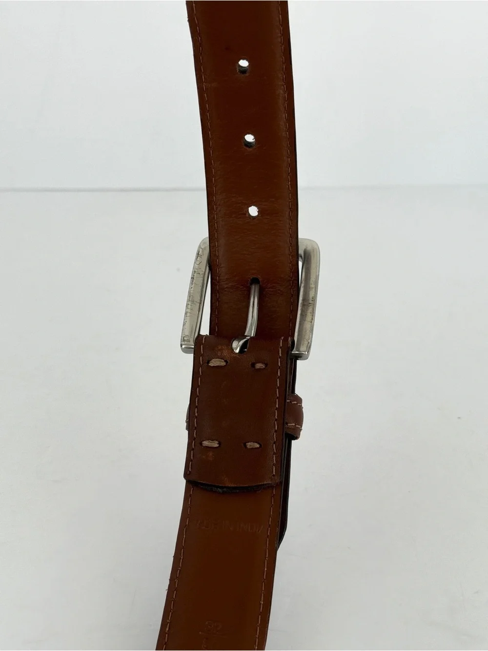 Polo Ralph Lauren Brown Leather Belt Size 32 (80 cm)